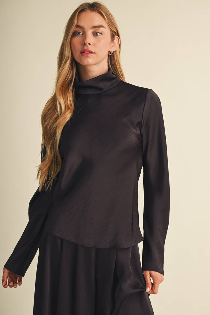 Nina Top in Choco Fondant