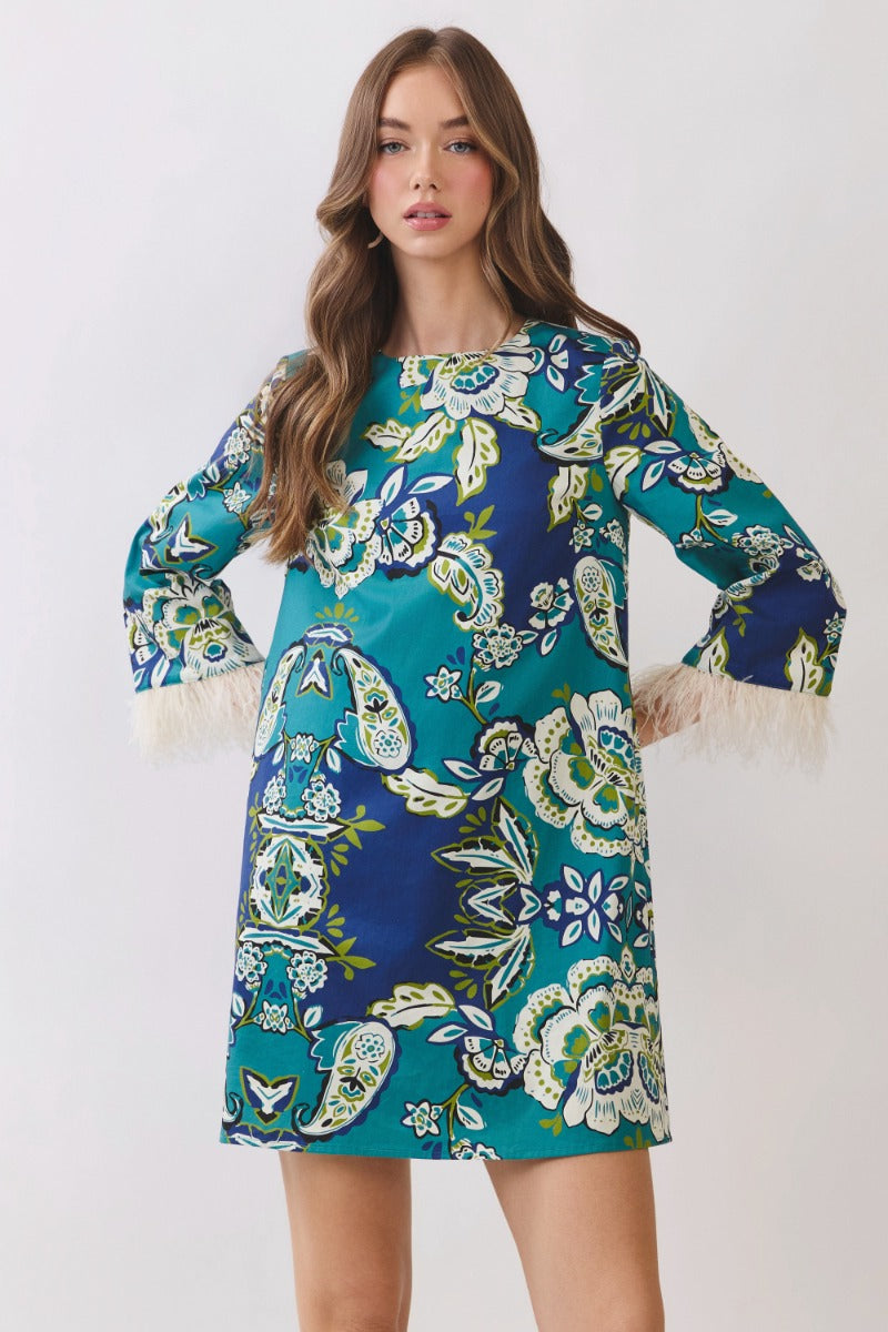 Finch Dress - Blue