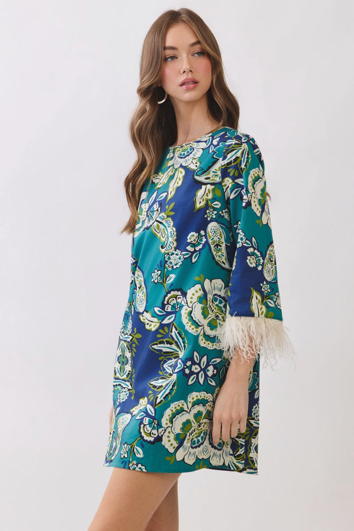 Finch Dress - Blue