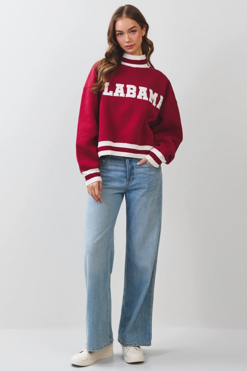 Crimson Saturday Sweatshirt