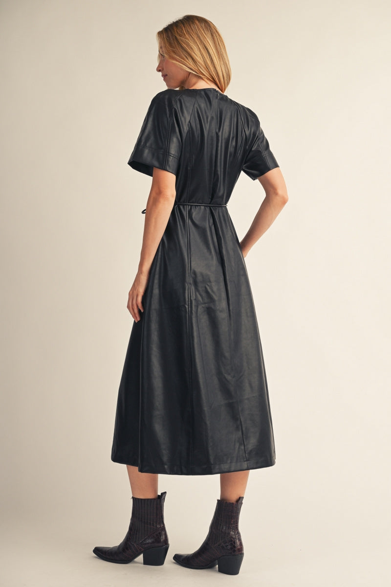 Saoirse Dress in Black - JODIFL H17135