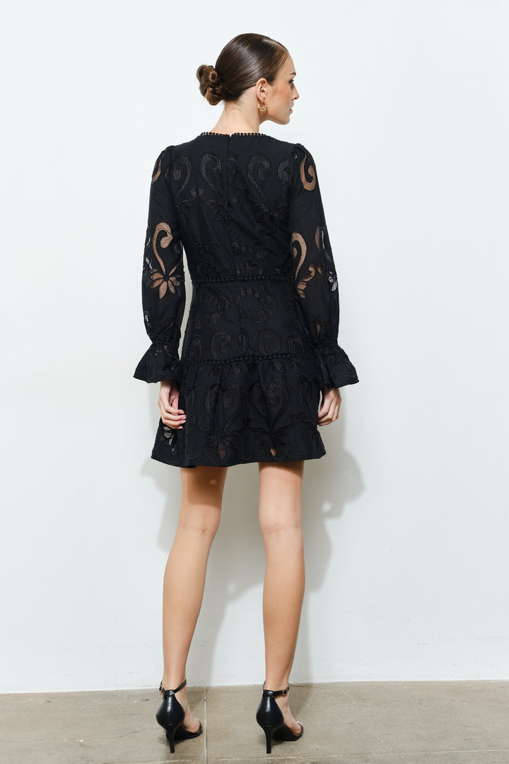 Laced Little Black Dress