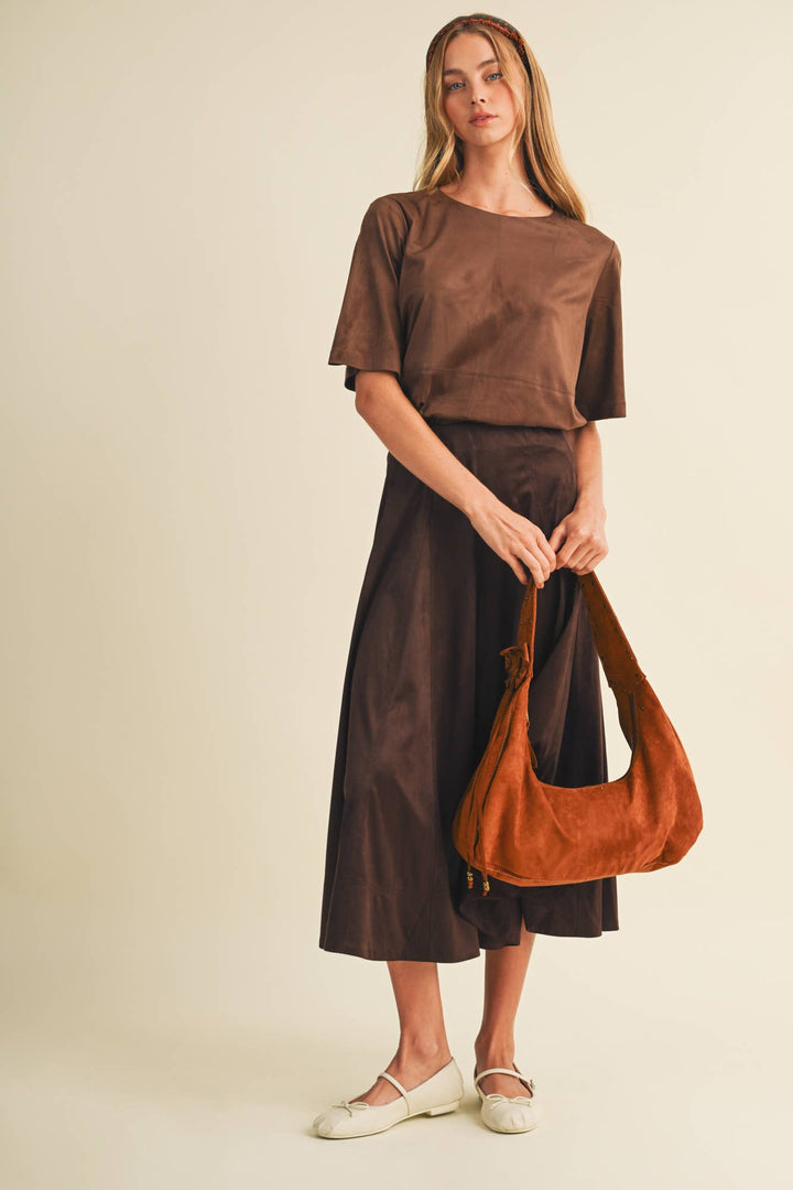 Francine Top in Espresso