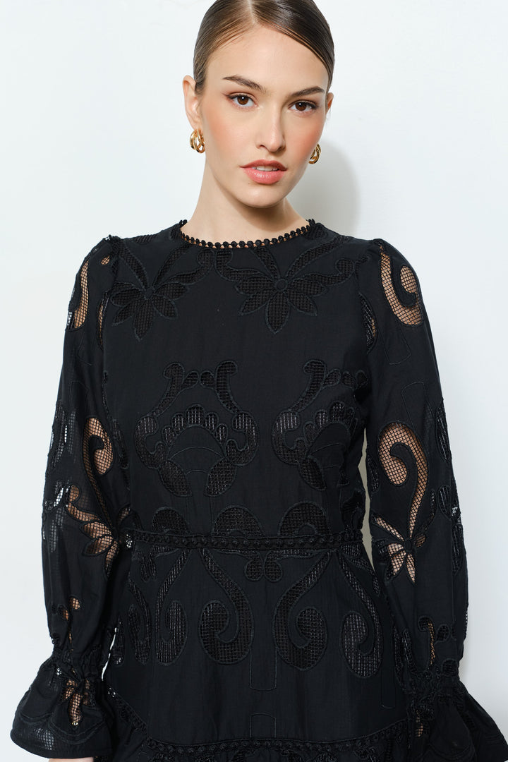 Laced Little Black Dress