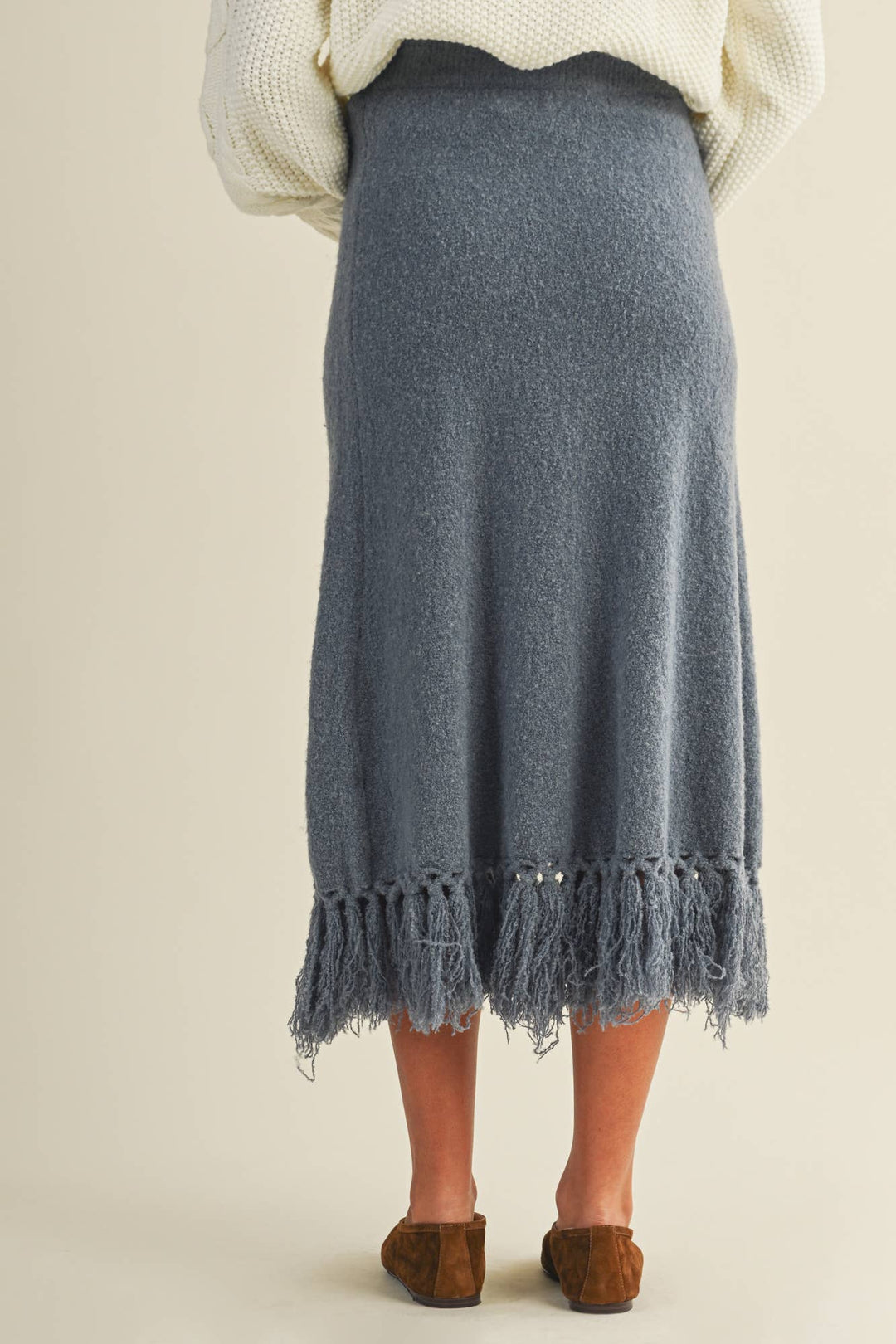 Annika Skirt in denim — view 4