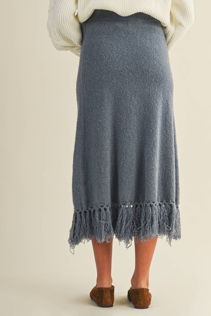 Annika Skirt in denim — view 4