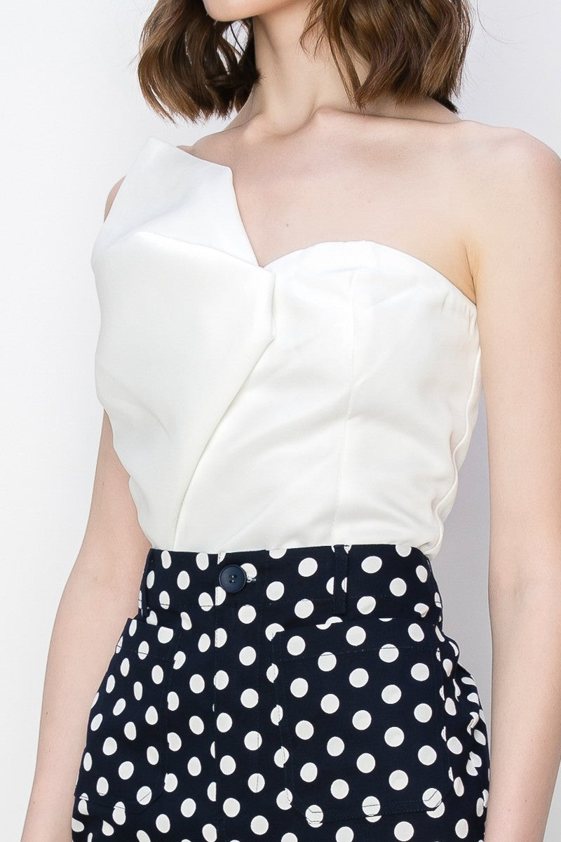 Sabrina Strapless Top