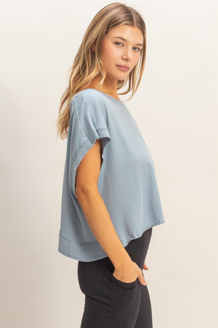 Cross Back Athletic Top