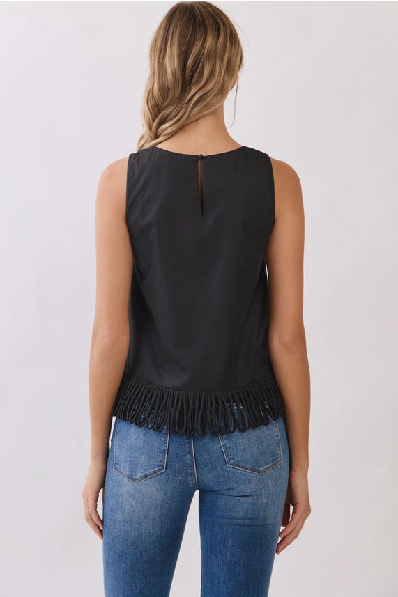 Farah Fringe Top