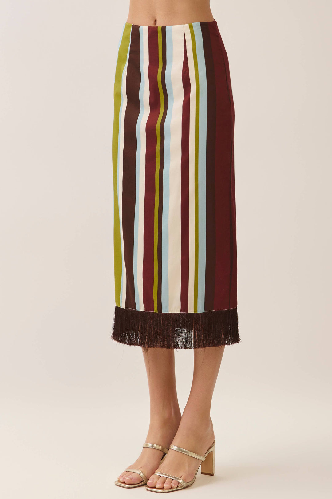 Hailey Set in multicolor stripe