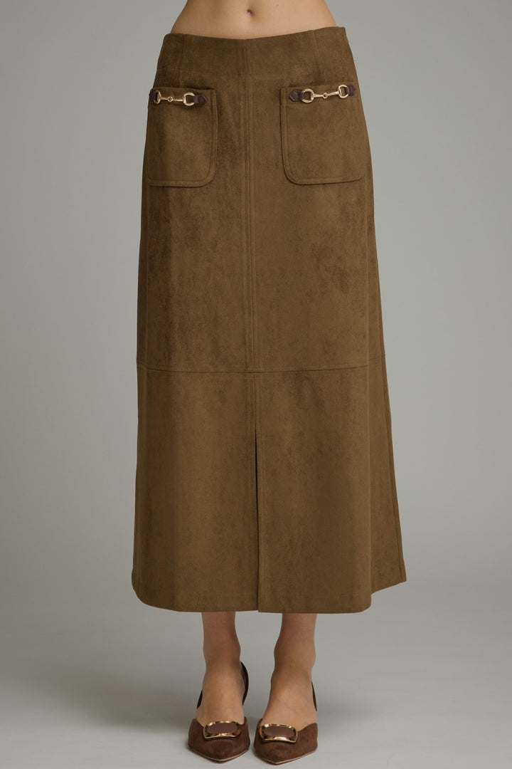 Claret Skirt - Wood