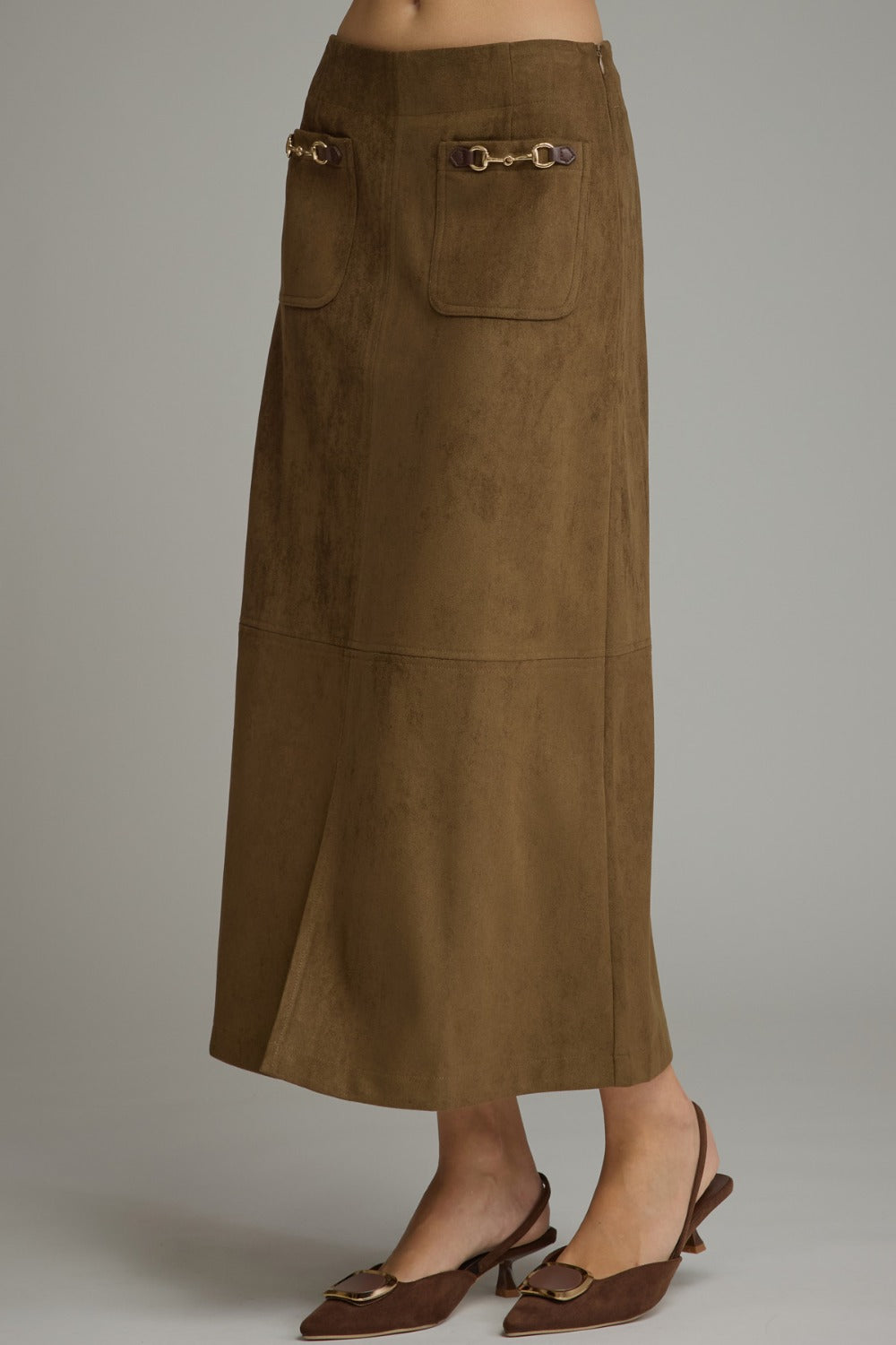 Claret Skirt - Wood