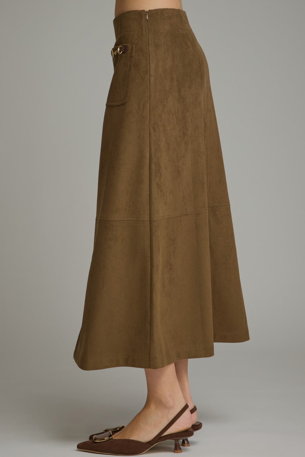 Claret Skirt - Wood