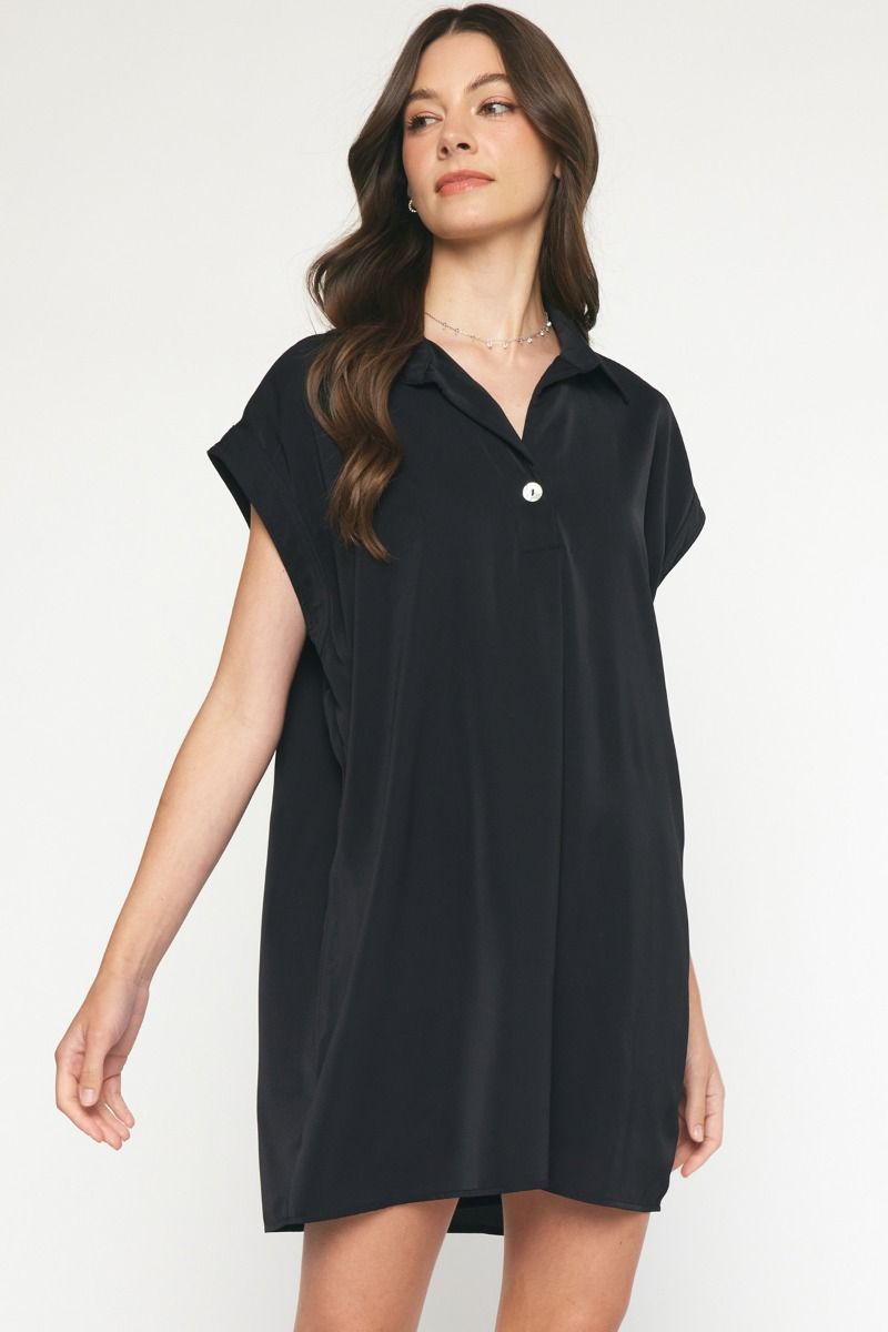 EASY BREEZY MINI DRESS