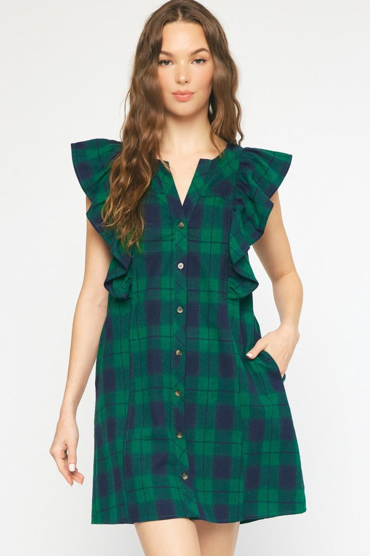 Tartan Mini Dress