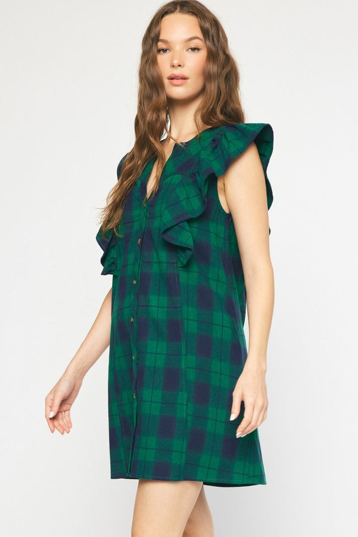 Tartan Mini Dress