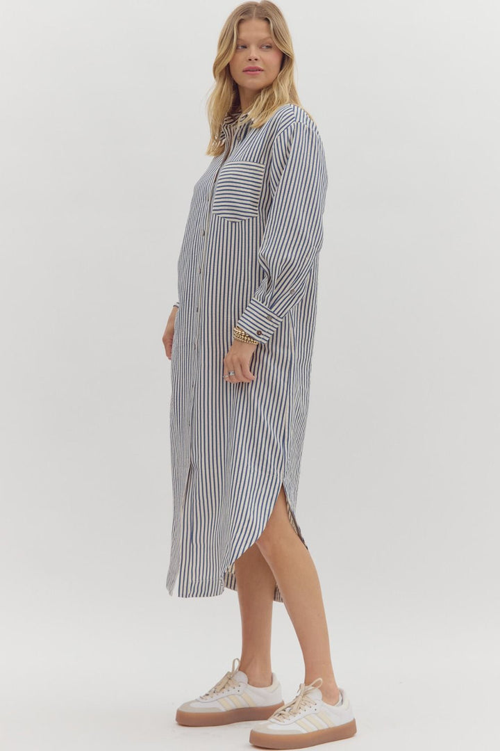 Sunday Stroll Shirt Dress