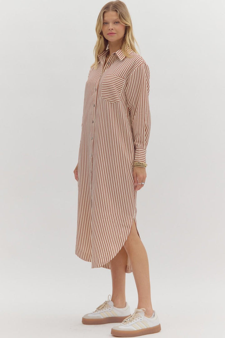 Sunday Stroll Shirt Dress