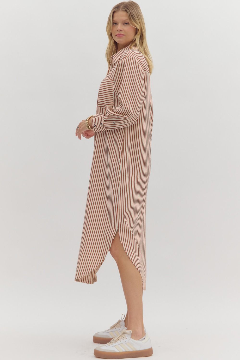 Sunday Stroll Shirt Dress