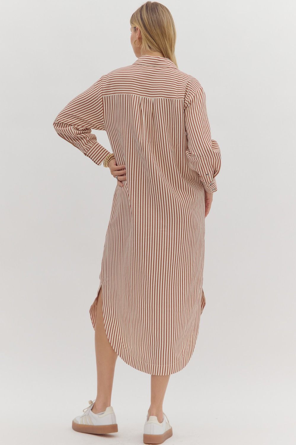 Sunday Stroll Shirt Dress