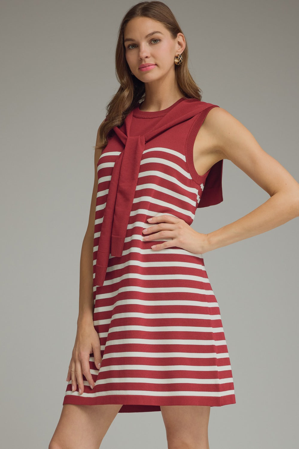 Tamsin Dress - Burgundy