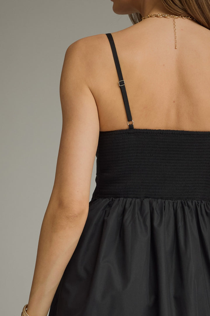 Elke Dress in Black - ENTRO D31129