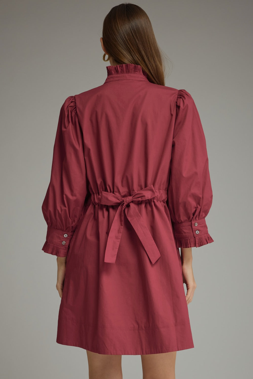 Phoebe Dress - Wine
