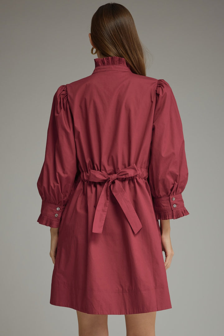 Phoebe Dress - Wine