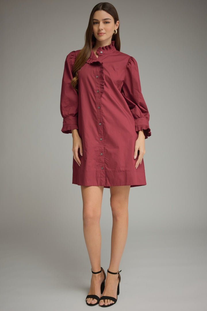 Phoebe Dress - Wine