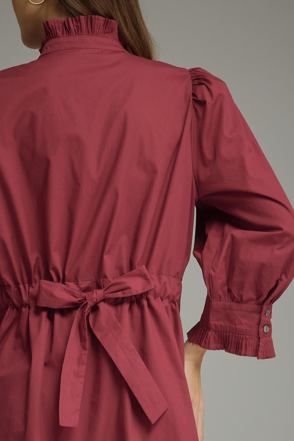 Phoebe Dress - Wine