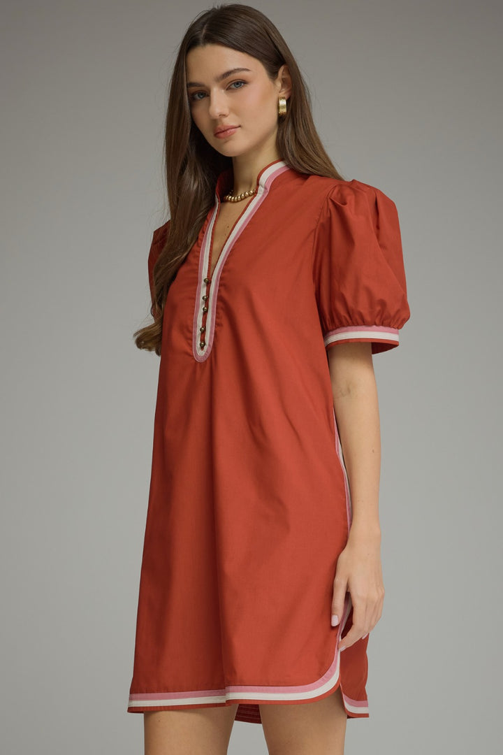 Elowen Dress - Rust