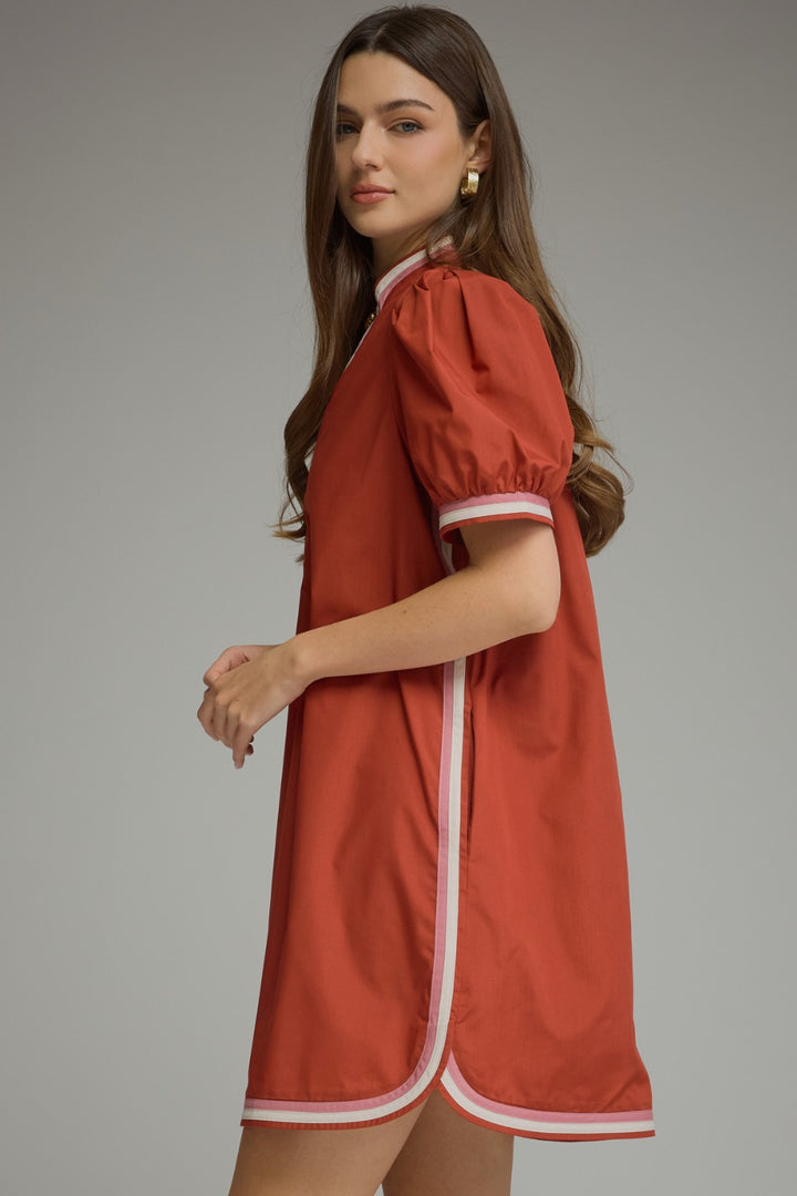 Elowen Dress - Rust