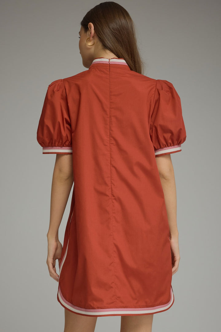 Elowen Dress - Rust