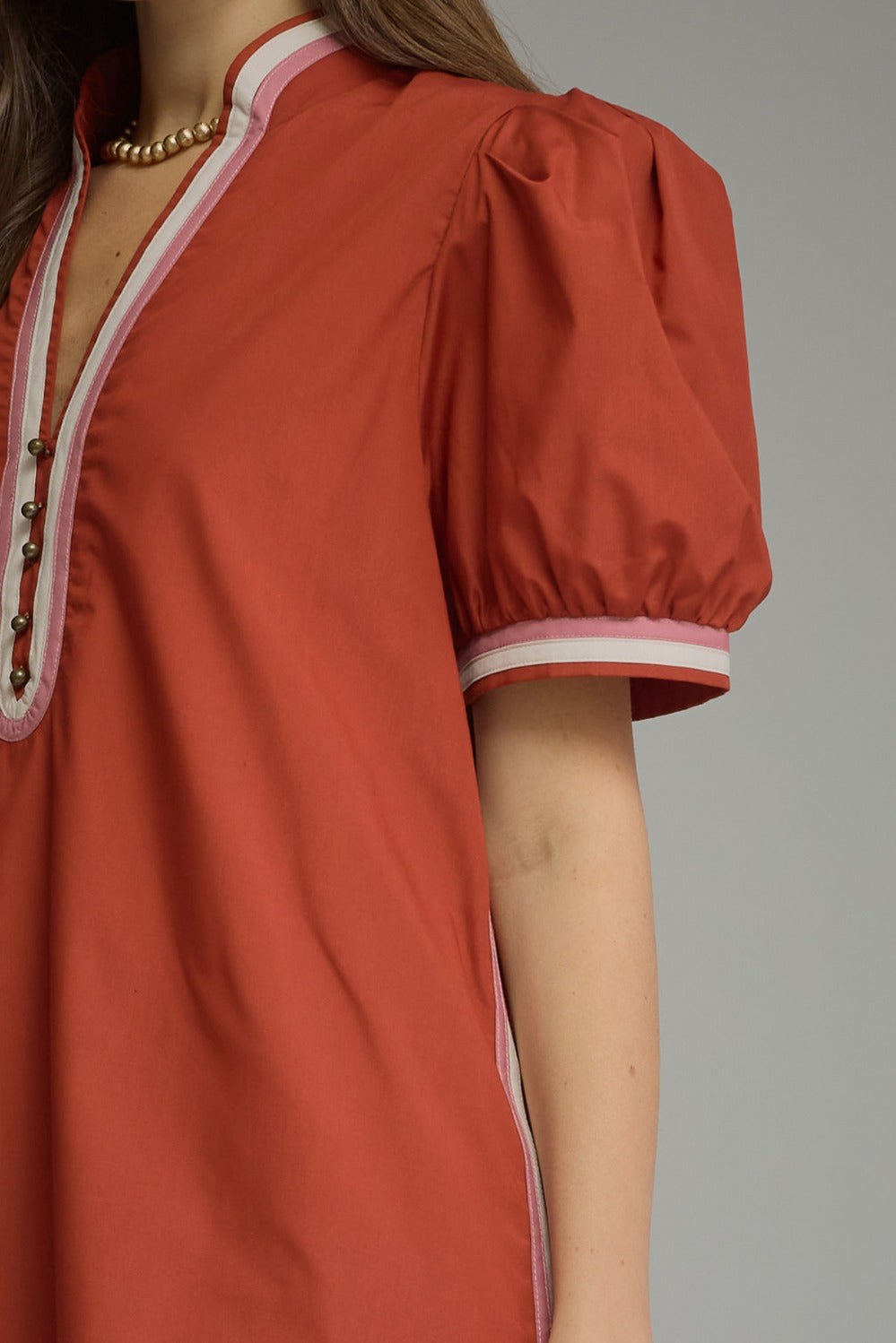 Elowen Dress - Rust