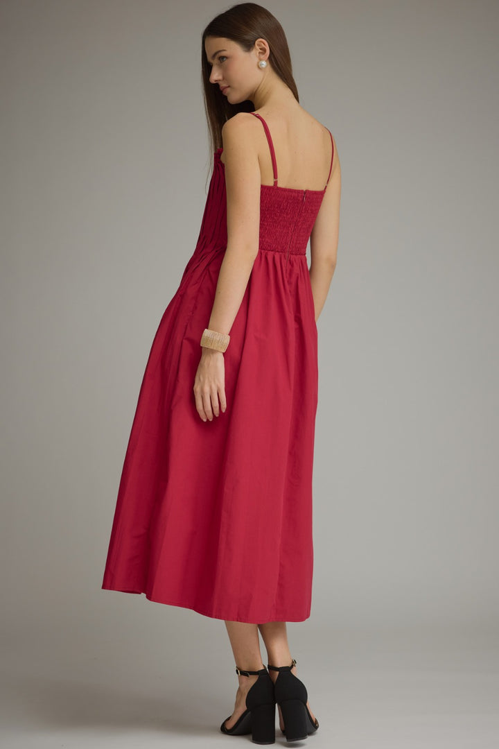 Corinne Dress - Ruby