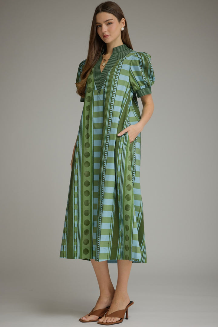 Pemberton Dress - Olive