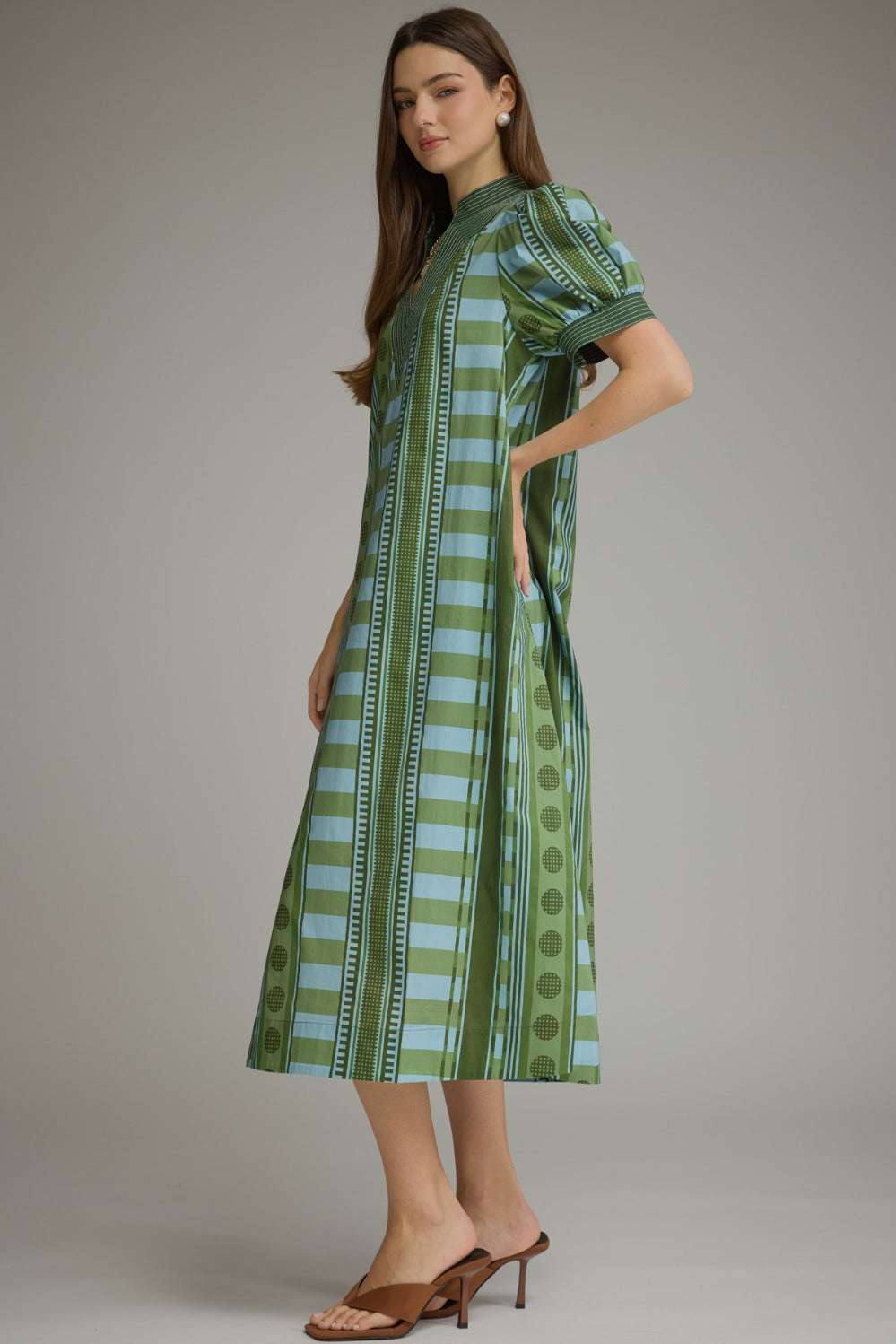 Pemberton Dress - Olive