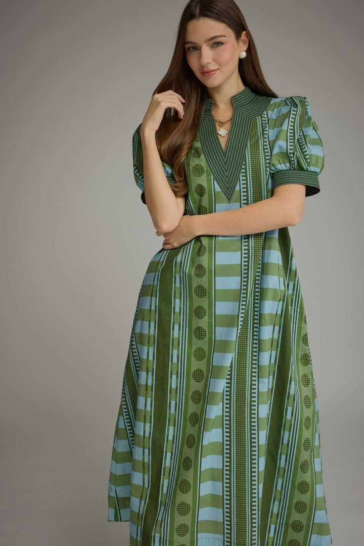 Pemberton Dress - Olive