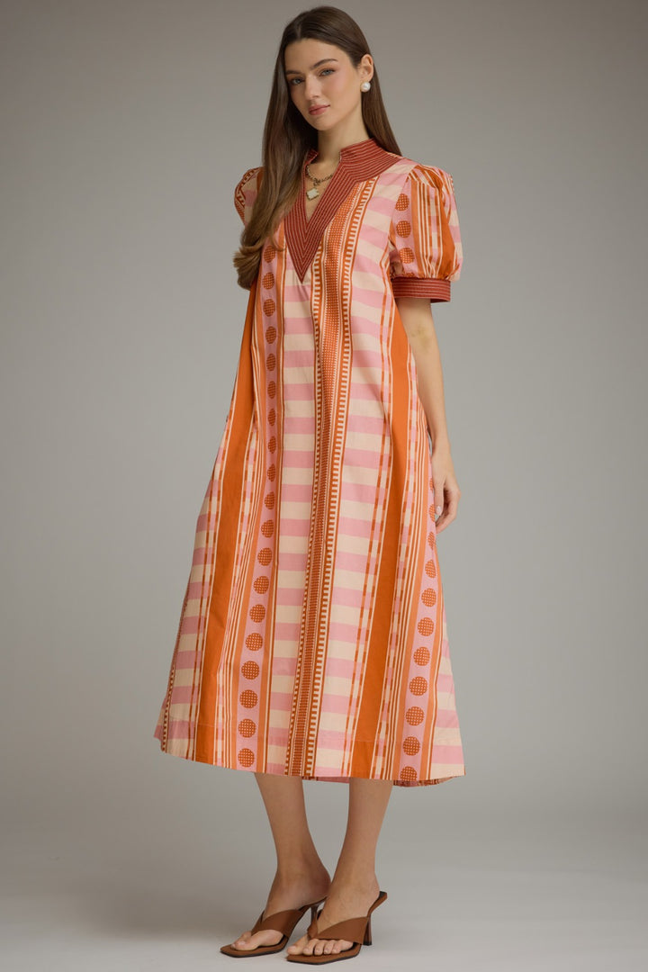 Pemberton Dress - Rustpink