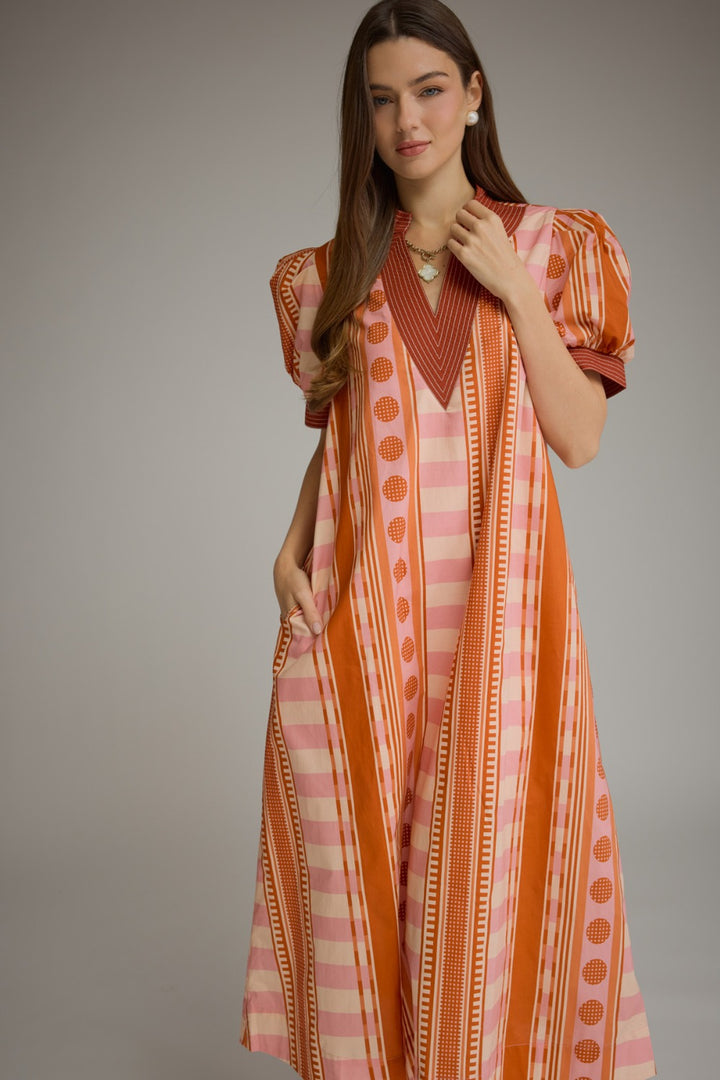 Pemberton Dress - Rustpink