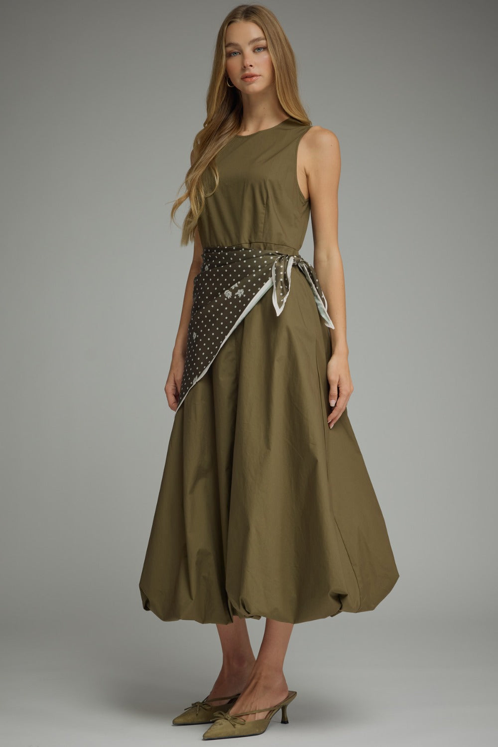 Ingrid Dress - Olive
