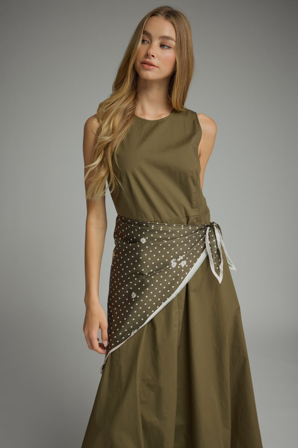 Ingrid Dress - Olive
