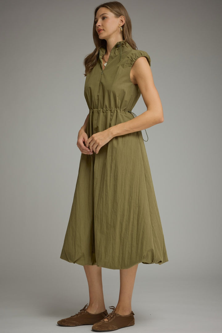 Hannah Dress in Olive