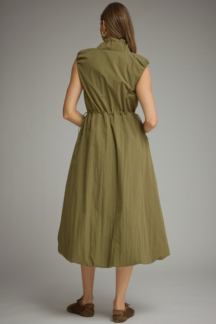Hannah Dress in Olive