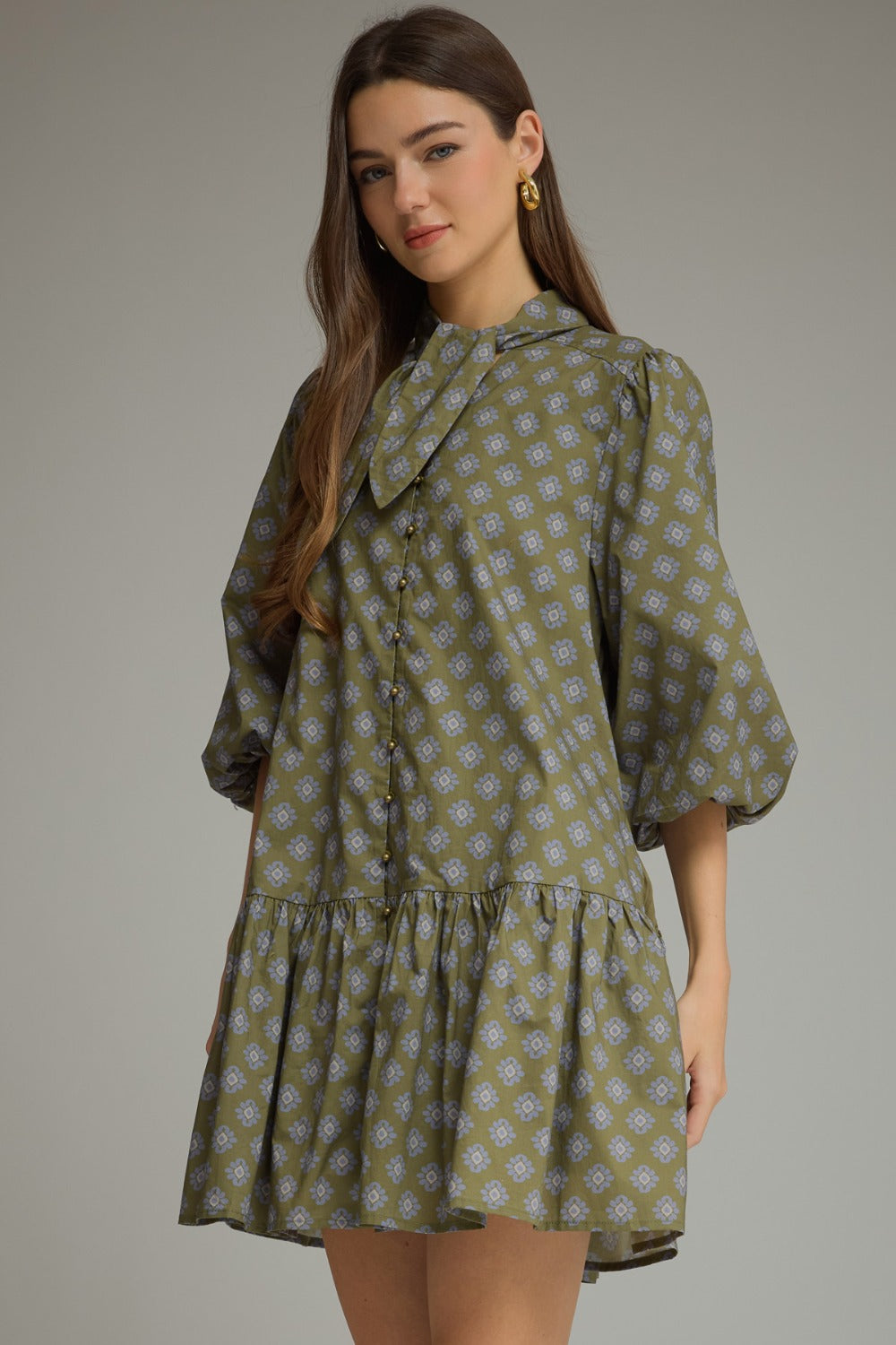 Mabel Dress in Olive