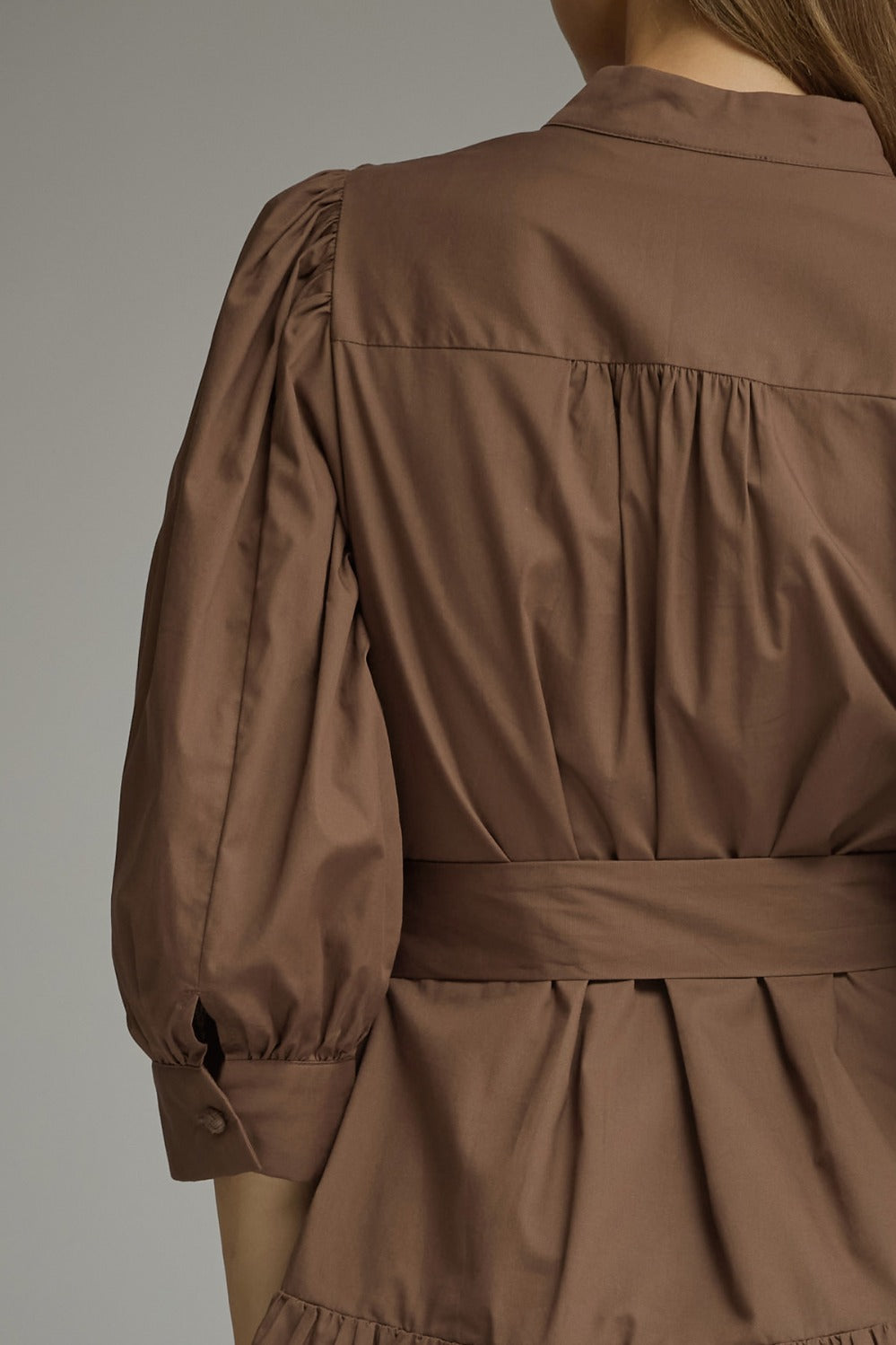 Petra Dress in Brown
