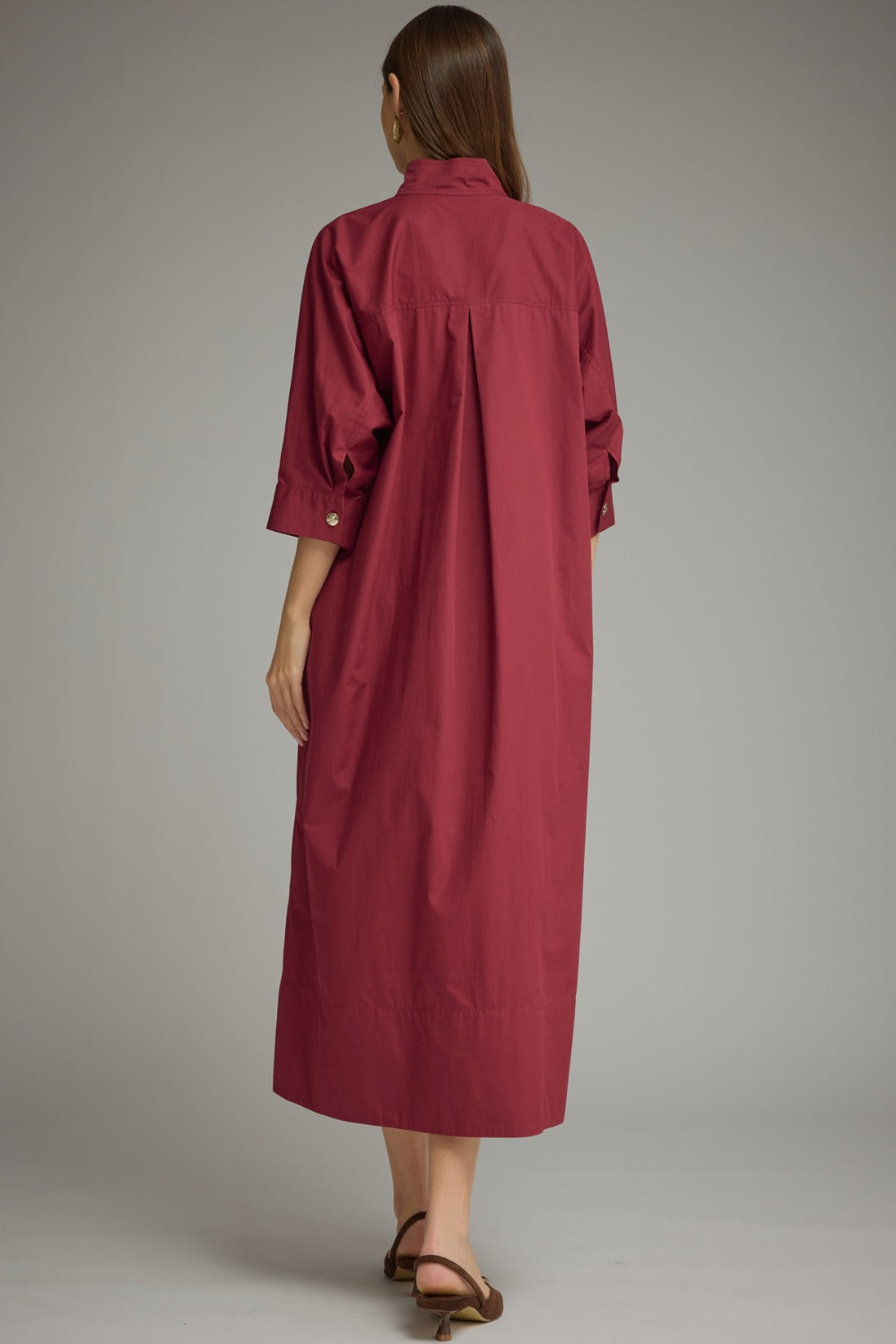 Minna Dress - Burgundy