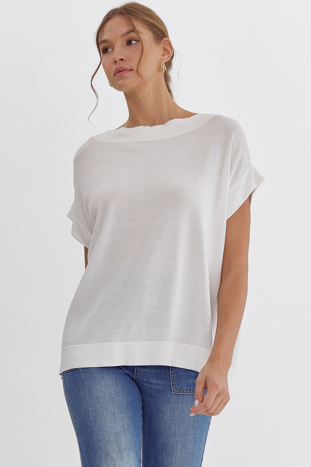 Basic Boatneck Top