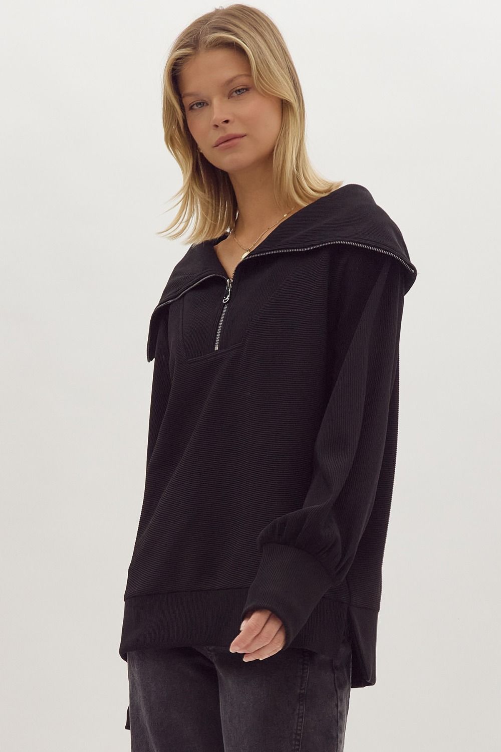 Taylor 3/4 Zip Up