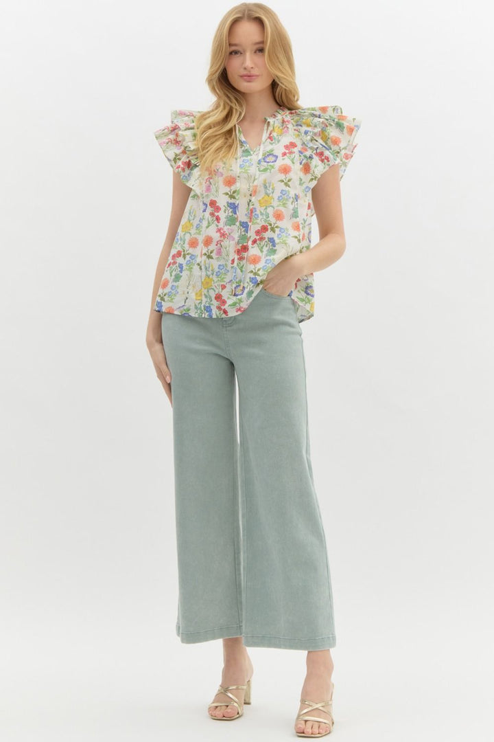 Flower Garden Top